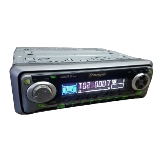 Pioneer Super Tuner III Manual Del Operador