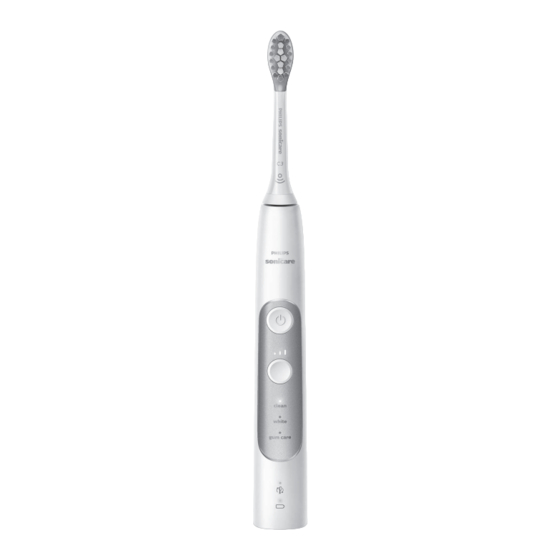 Philips Professional Clean sonicare Manual Del Usuario