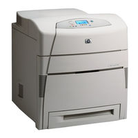 HP color LaserJet 5550 Manual De Instrucciones