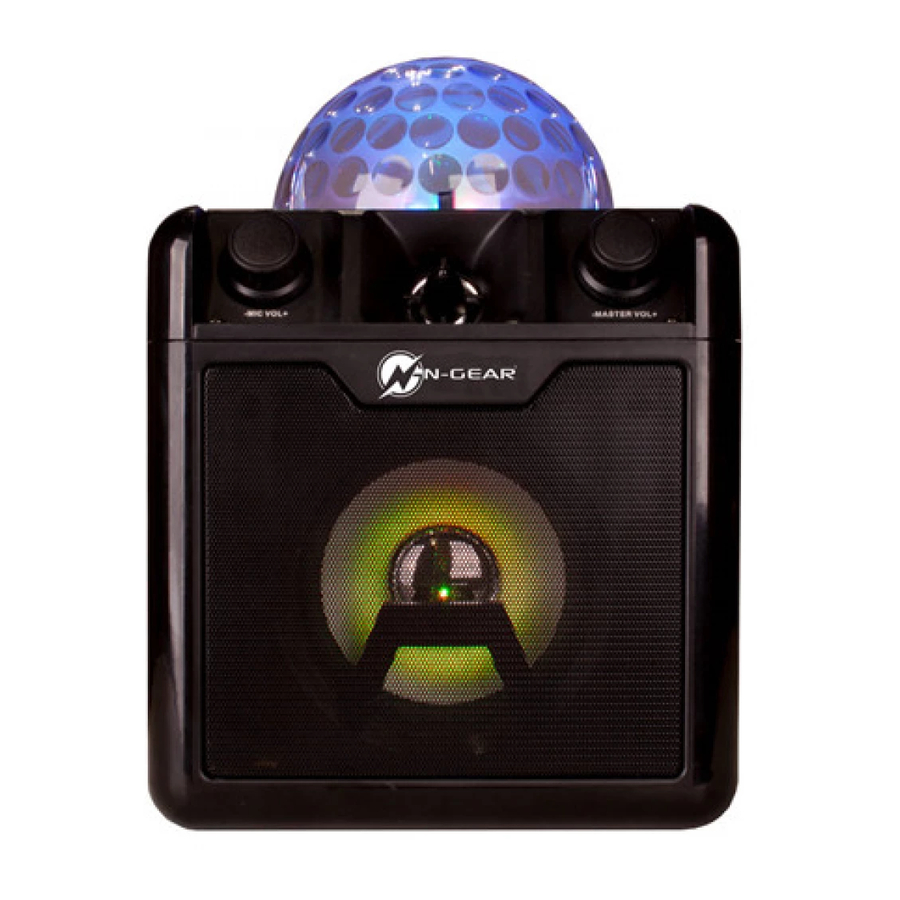 N-Gear Disco Block 410 Manuales