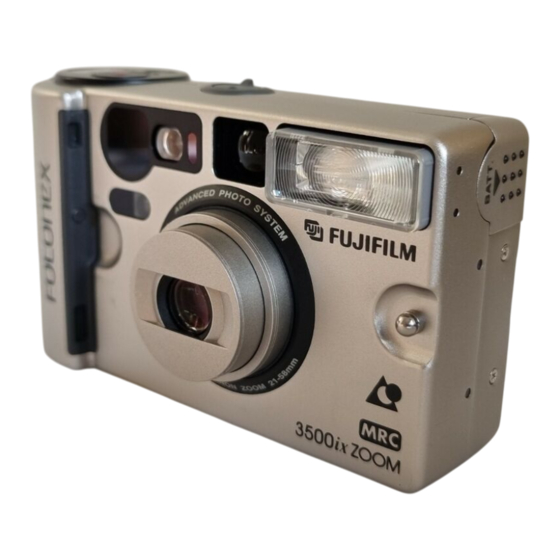 FujiFilm ENDEAVOR FOTONEX 3500ix ZOOM MRC Manual De Instrucciones