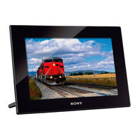 Sony S-FRAME DPF-HD800 Manual De Instrucciones
