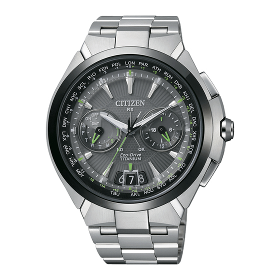 Citizen H950 Manual De Instrucciones