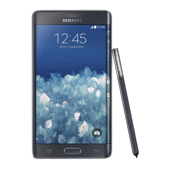 Samsung Galaxy Note Edge Manual Del Usuario