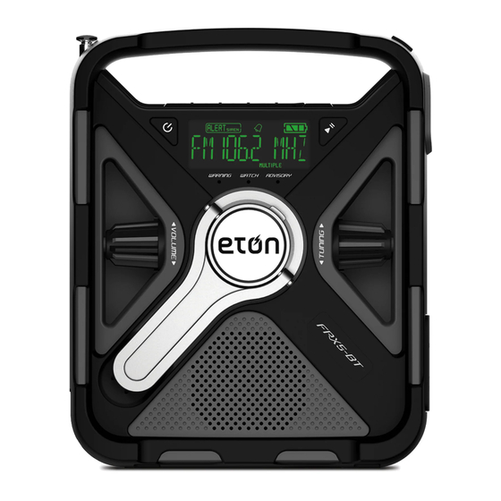 Eton FRX5-BT Manual Del Propietário