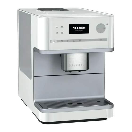 Miele CM 6110 Manuales