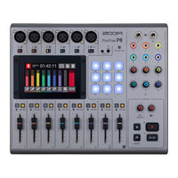 Zoom P8 PodTrak Guía Rápida