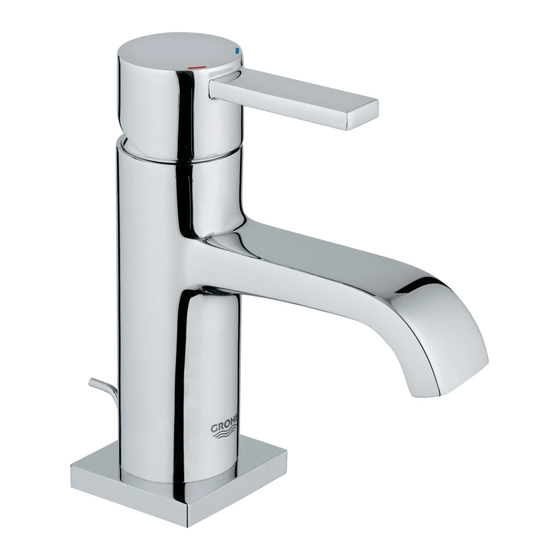 Grohe Allure 23 077 Instrucciones De Montaje