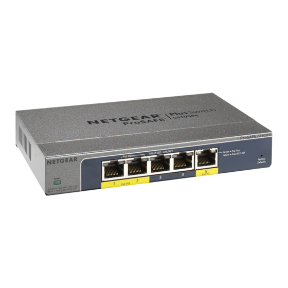 NETGEAR GS105PE Guia De Instalacion
