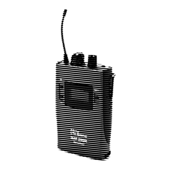 thomann the t.bone IEM 200 R Manual De Instrucciones