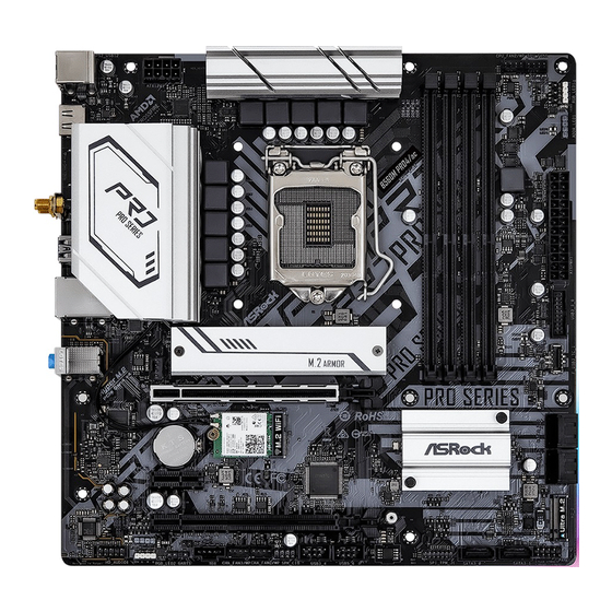 ASROCK B560M Pro4/ac+ Manual Del Usuario