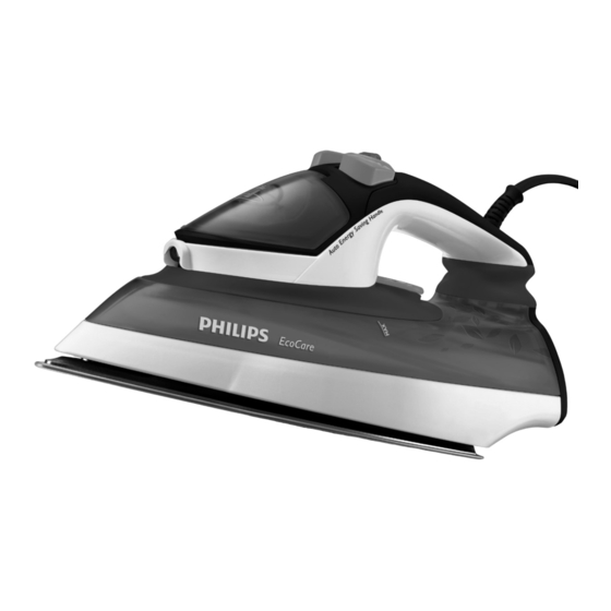 Philips EcoCare GC3700 serie Manual De Usuario