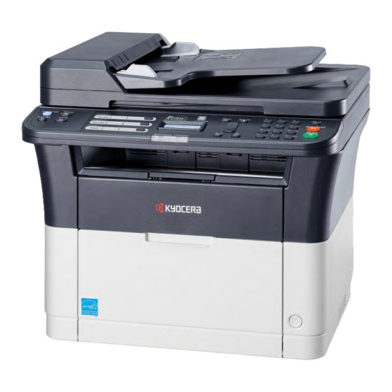 Kyocera FS-1025MFP Manuales