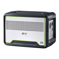EFOY GO! Indicaciones De Seguridad