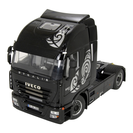 Italeri Iveco Stralis Active Space Cube Manual Del Usuario