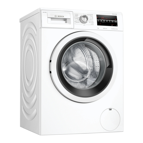 Bosch WAU24S42ES Manual De Usuario E Instrucciones De Montaje