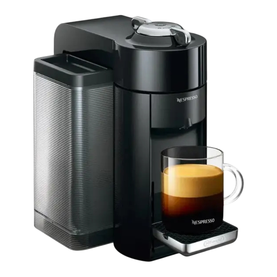 DeLonghi Nespresso Vertuo Manual De Instrucciones