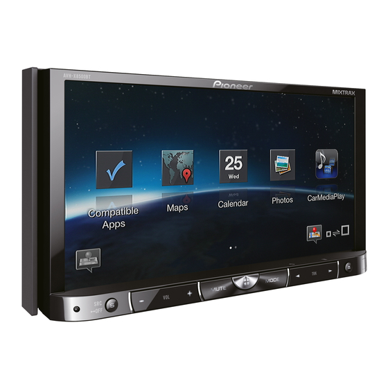 Pioneer AVH-X8500BT Manual De Instalación