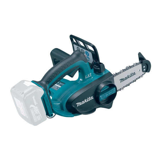 Makita DUC122 Manual De Instrucciones