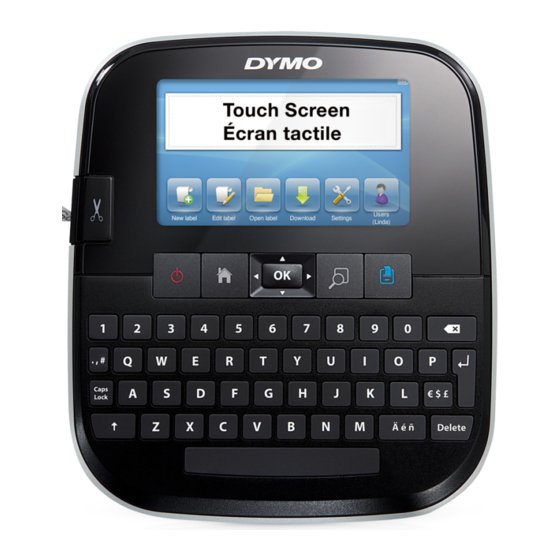 Dymo LabelManager 500TS Manual Del Usuario