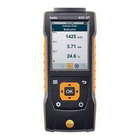 Testo 440 Manual De Instrucciones