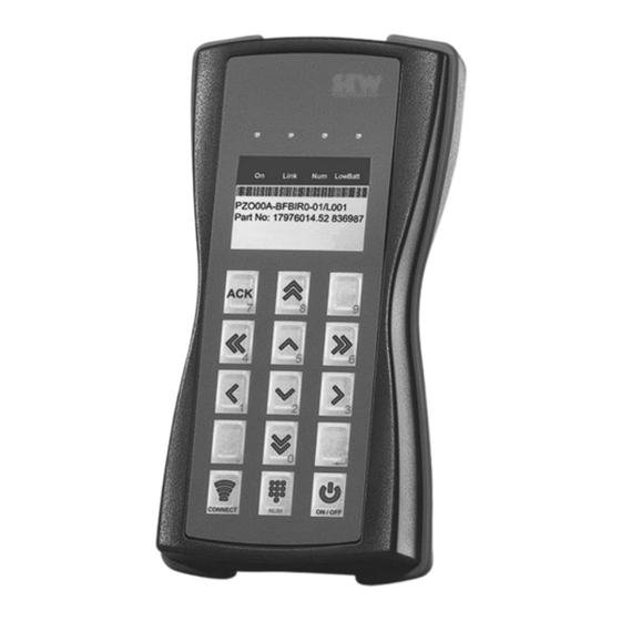 Sew Eurodrive MOVIPRO PZO00A-BFBIR0-01 Serie Instrucciones De Funcionamiento