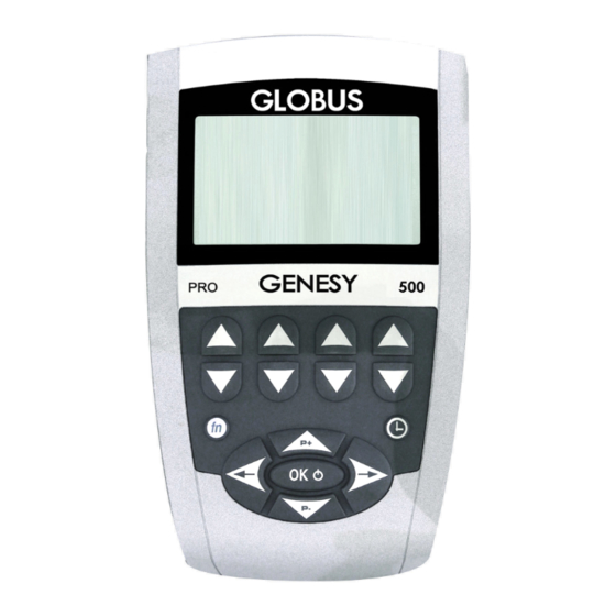 Globus GENESY 500 Manual De Uso