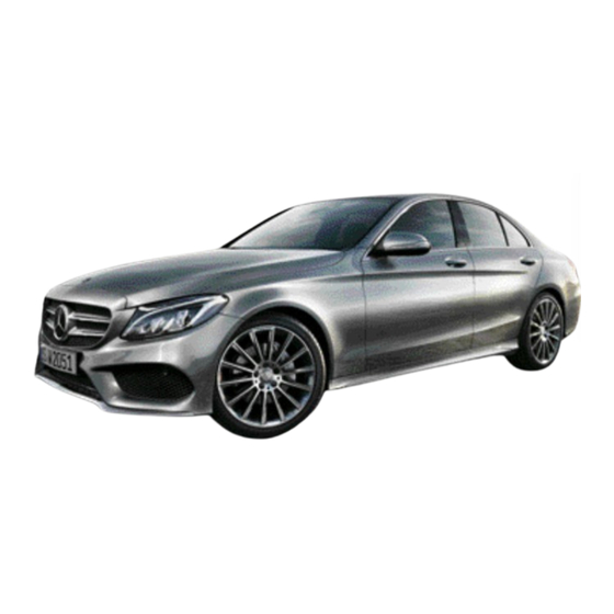 Mercedes-Benz Clase C 2014 Instrucciones De Servicio