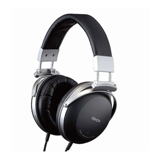 Denon AH-D2000 Instrucciones De Funcionamiento