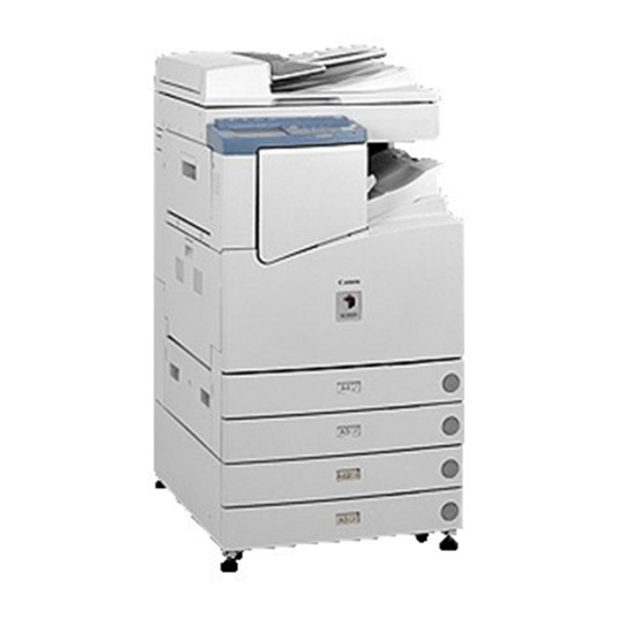 Canon iR3300 Guía De Referencia