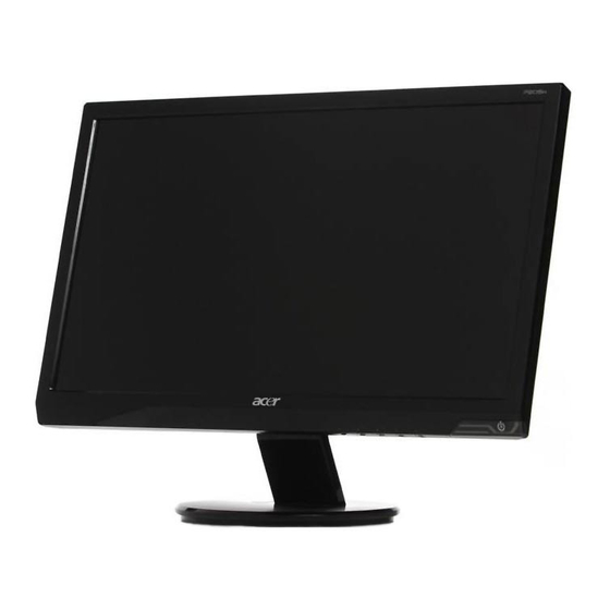 Acer P205H Guia De Inicio Rapido