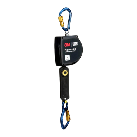 3M DBI SALA Nano-Lok XL Manual De Instrucciones