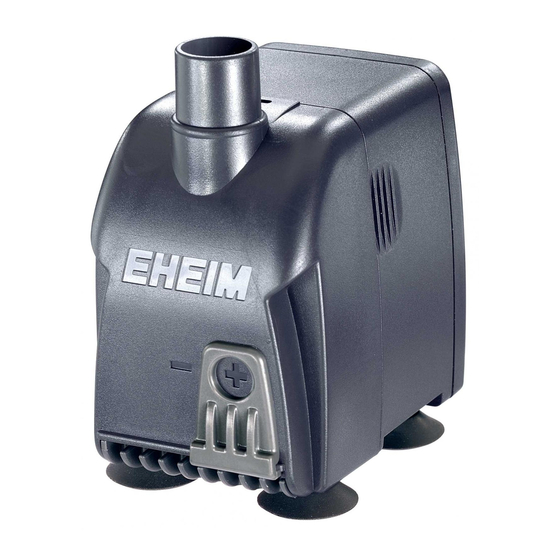 EHEIM compact 1000 Manual Del Usuario