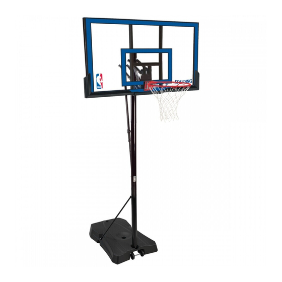 SPALDING NBA GAMETIME PORTABLE Manuales