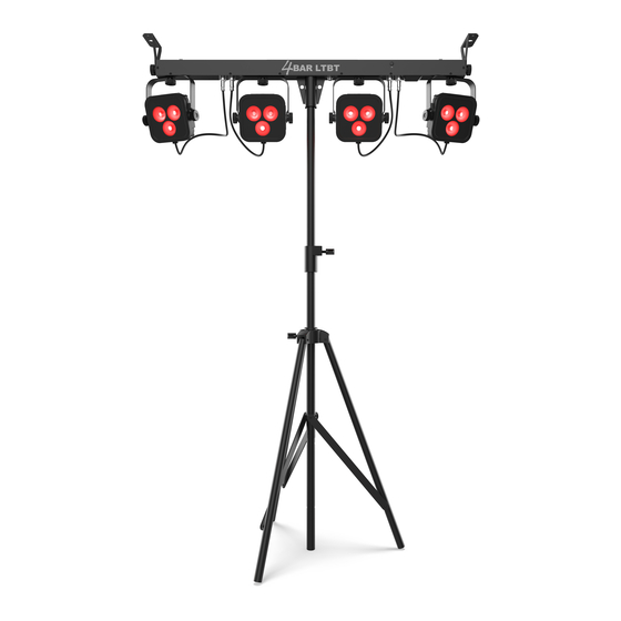 Chauvet DJ 4BAR LTBT Guia De Inicio Rapido