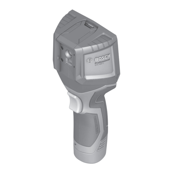 Bosch GTC 400 C Professional Manual Original