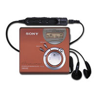 Sony Walkman MZ-N510 Manual De Instrucciones