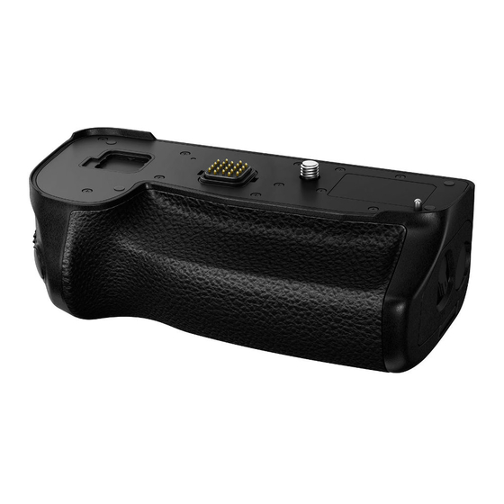 Panasonic Lumix DMW-BGG9 Instrucciones De Operación
