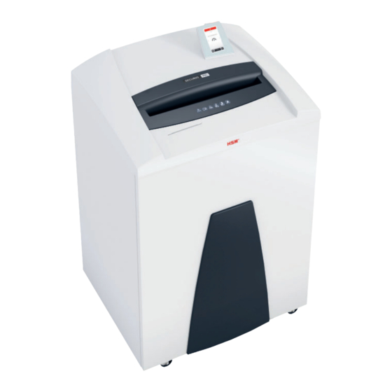 HSM SECURIO P44i Manual De Instrucciones