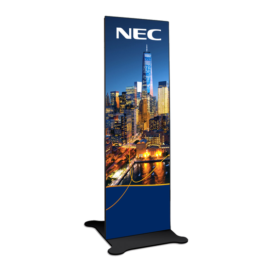 NEC LED-A019i Manual De Configuración