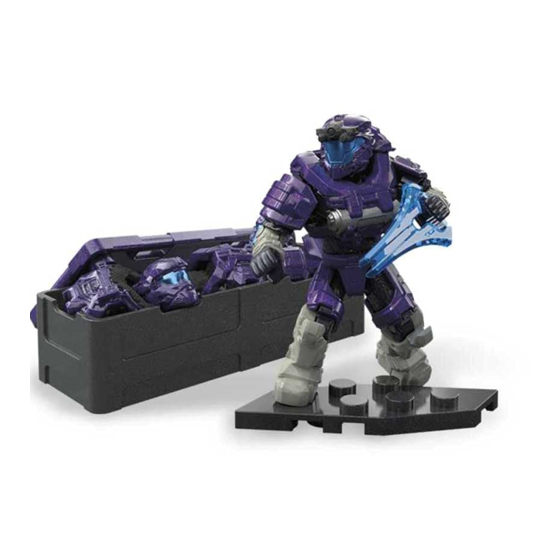 Mega Construx HALO UNSC SPARTAN III CUSTOMIZER Manual De Instrucciones