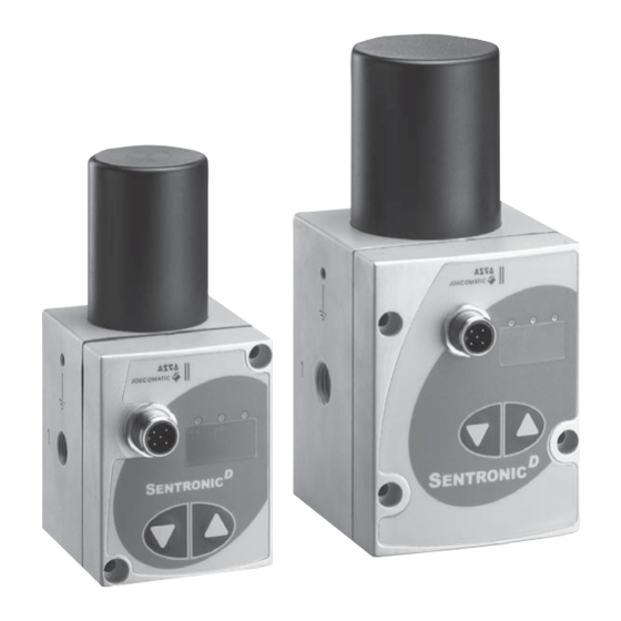 Asco JOUCOMATIC Sentronic D 608 Serie Manuales