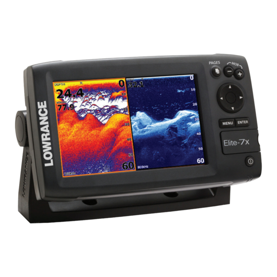 Lowrance Elite-5x Manual De Funcionamiento