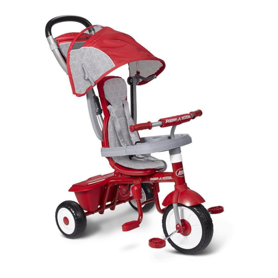 Radio Flyer EZ Fold Stroll 'N Trike 445 Manuales