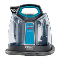 Bissell SPOTCLEAN CORDLESS 1570 Serie Guia Del Usuario