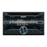 Sony WX-920BT Manual De Instrucciones