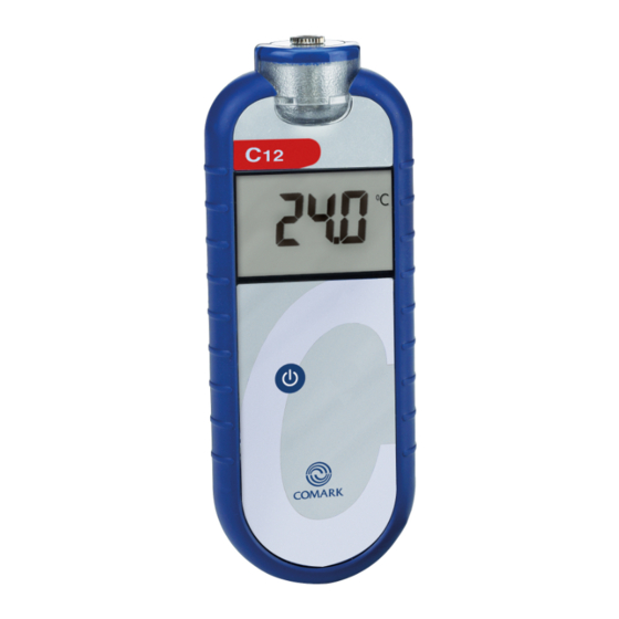 Fluke Comark C12 HACCP Manual Del Operador