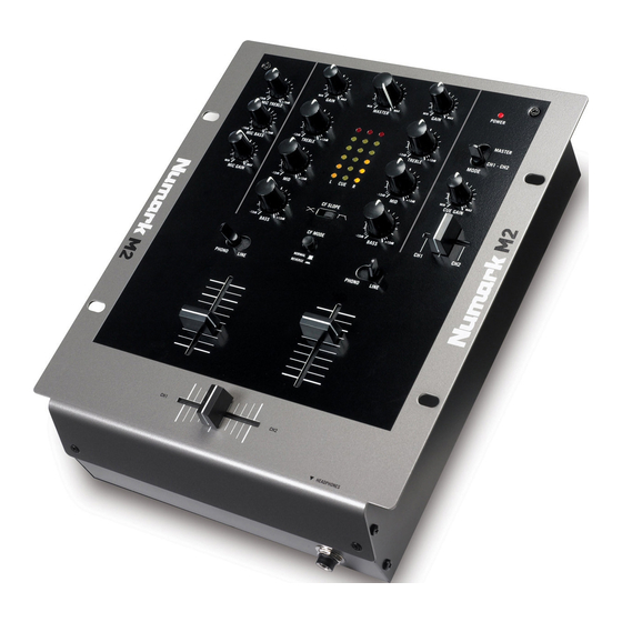 Numark M2 Manual De Inicio Rápido