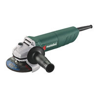 Metabo W 750-125 Manual Original