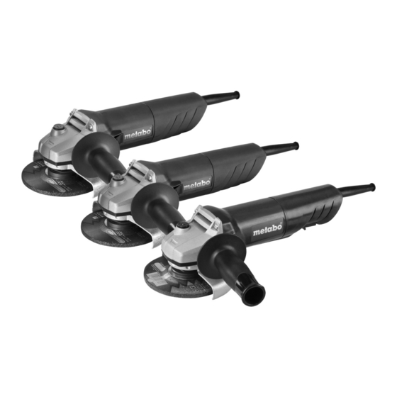 Metabo W 750-115 Instrucciones De Manejo